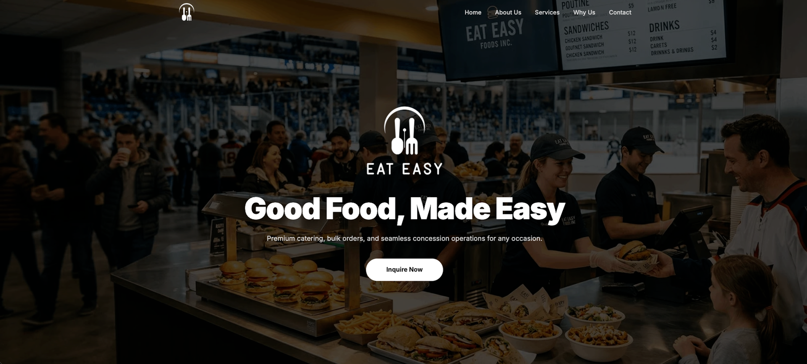 Eat Easy Foods Inc. | Concession Operations & Catering in Moose Jaw